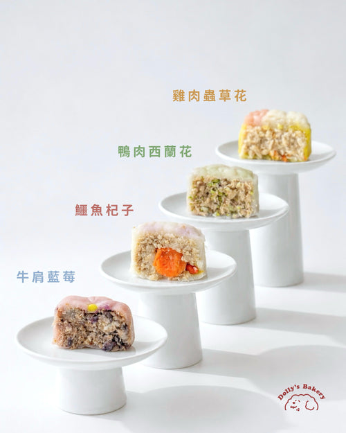 【早鳥優惠！】2026 寵物月餅 🥮 四款口味 ｜滿滿肉肉